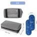 BOMKEE Portable Insulin Cooler Travel Case - Insulin Pen and Vials Storage - Insulated Diabetes Medicine Cool Bag with Ice Packs - Grey - Buy Online on GoSupps.com