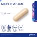 Pure Encapsulations Men's Nutrients - Multivitamin Mineral Supplement to Support Energy Endurance & Stamina in Men Over 40* - With Vitamin D Vitamin C & Trace Minerals - 180 Capsules - Buy Online on GoSupps.com