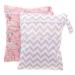 Collbath 2 pieces of storage bag with zipper Hygiene owner Tampon holder Practical periodica bag delicate periode bag of pretty period bag of period bags Perioda bag