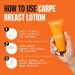 Carpe No-Sweat Breast (Pack of 2) - Helps Keep Your Breasts and Skin Folds Dry - Sweat Absorbing Lotion - Helps Control Under Breast Sweat - Great For Chafing and Stain Prevention 2.03 Fl Oz (Pack of 2) - Buy Online on GoSupps.com
