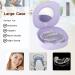 Ventilated Retainer Case with Mirror - Slim Aligner & Night Mouthguard Holder, Removal Tool, Chewie & Brush Set - Purple, Women & Men - Buy Online on GoSupps.com