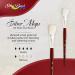 Silver Brush Limited 5519S Silver Mop Oval Brush - Short Handle Size 3/4 - Buy Online on GoSupps.com
