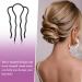 6 PCS U-Shaped Metal Hair Pins for Updos - Perfect Bun & Hair Accessories for Thick & Fine Hair - Buy Online on GoSupps.com
