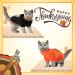 HUMLANJ 2-Pack Knitted Cat Sweater | Thanksgiving Turtleneck Turkey Kitty Sweater | Pet Cat Sweaters for Warmth | X-Small - Buy Online on GoSupps.com