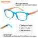 Shop EFE 5-Pack Reading Glasses for Men & Women - Rectangular Wood Grain Design Anti-Fatigue Perfect for Reading PC Smartphone & TV - Multicolored 2.0x - Buy Online on GoSupps.com
