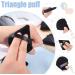 CRSONGMAOZL Makeup Powder Puffs Made of Velour in Triangle Wedge Shape Designed for Contouring Under Eyes and Corners with Strap Makeup Tool for Daily Makeup Foundation Cream Blush (12 Pcs) - Buy Online on GoSupps.com