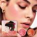 Embossed Girl Blush for Cheeks embossed smooth powder blush palette for cheeks multi-purpose smooth lasting blush palette Matte Face Powder Blush Palette for All Skins (Cherry) - Buy Online on GoSupps.com