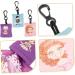 3pcs Keychain Eyeglass Cleaner Wipes - Portable Lens Cleaner Cloth for Glasses & Electronics - Buy Online on GoSupps.com