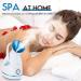 Amconsure Facial Steamer - Nano Ionic Face Humidifier for Deep Cleaning & Moisturizing - Blue - Buy Online on GoSupps.com