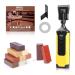 Hardwood Floor Repair Kit, 19 Pcs Wood Touch Up Wax with New Upgrade Melting Tool, 11 Colors Quick Drying HardWax Filler - Repair Scratches, Cracks, Stains for Furniture, Floor, Table, Cabinet
