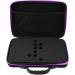 Essential Oil Carrier Bag - 60 Bottle Hard Shell Storage Box (5ml-15ml) - Shockproof & Stylish Purple - Buy Online on GoSupps.com