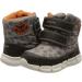 Geox Baby Flexyper Boy B ABX B Hi-Top Sneakers - Grey Orange | Size 6 UK Child - Buy Online on GoSupps.com
