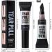  Ruhnjyg Eyebrow gel eyebrow cream fast-drying and long-lasting peel-off tinted eyebrow gel - Waterproof and sweat-resistant natural eyebrow mascara to create - Buy Online on GoSupps.com