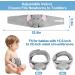 Heigoeost Heated Tummy Wrap for Baby Colic and Gas Relief | Soothing Warmth Pad Swaddling Belt for Newborns | Elephant Design - Buy Online on GoSupps.com