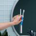 Buy Quip Sonic Toothbrush for Adults - Soft Bristle Timer Extra Brush Head & Travel Cover - Blue | International Shipping Available - Buy Online on GoSupps.com