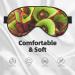 Reusable Soft Blackout Sleep Mask for Men & Women - Travel & Camping Must-Have | Carnivorous Plant - Buy Online on GoSupps.com