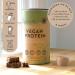 Buy Nutravita Vegan Protein Powder - Chocolate Flavor (750g) | 25g Protein 9 Essential Amino Acids | Low Sugar & Calories | Ideal for Muscle Mass - Buy Online on GoSupps.com