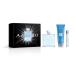 Azzaro Chrome Eau de Toilette - Fresh Aquatic Mens Cologne - Citrus Woody Musky Fragrance -Fresh Notes of Bergamot - Everyday Wear - Classic Summer Beach Scent - Luxury Perfumes for Men 3-Piece Set