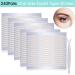 Invisible Natural Fiber Eyelid Tape Stickers - Instant Eye Lift Without Surgery - 240 Pairs for Hooded Droopy or Uneven Eyelids - Buy Online on GoSupps.com