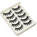 KISSNOWY 5 Pairs False Eyelashes Cosplay Eyelashes Japanese Style Makeup Thick Eyelash Extension Masquerade Party Eyelashes, Create Gorgeous Makeup (Black)