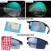 Miryea Men's Photochromatic Sports Glasses | Polarized Rectangular Sunglasses with Blue Light Filter & 100% UVB Protection for Golf Fishing & Driving - Buy Online on GoSupps.com