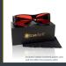 TrueDark Twilights Fitover Blue Light Blocking Glasses - Reduce Eye Strain & UV Glare for Better Sleep | Men & Women | Perfect for Computer Gaming TV & Phone - Dave Asprey - Buy Online on GoSupps.com
