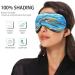 Sea Turtle Sleep Mask | Light Blocking Eye Mask for Travel & Naps | Adjustable Soft Eye Cover for Men & Women - Buy Online on GoSupps.com