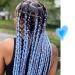 Baby Blue Pre Stretched Kanekalon Braiding Hair 26 Inch - Pack of 3 | Shop Now - Buy Online on GoSupps.com