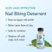 Stop Nail Biting Treatment - Bitter Nail Polish for Kids & Adults (0.5 fl oz) - Buy Online on GoSupps.com