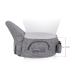 Bebamour Foldable Hip Seat Baby Carrier + Waistband Extender - Adjustable & Ergonomic Design for 0-36 Month Babies (Grey) - Buy Online on GoSupps.com