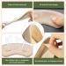 Heel Pads for Loose Shoes | Women's Comfort Inserts | Stop Heel Slip & Blisters | 3 Pairs - Beige Black Clear - Buy Online on GoSupps.com