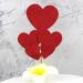Soochat Valentine's Day Heart Cupcake Toppers for Wedding and Baby Birthday Cake Decorations - Buy Online on GoSupps.com