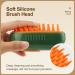 ZITSMS 3-in-1 Cat Steam Brush & Silicone Massage Grooming Comb for Cats & Dogs - Avocado Green - Buy Online on GoSupps.com