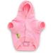 DroolingDog Puppy Hoodie Small Dog T-Shirt - Pink (Medium) - Buy Online on GoSupps.com