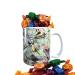 British Garden Birds Mug with Choice of Sweets Gift