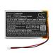 Replacement Battery for Ingenico MOBY8500 Part NO EU383450P (650mAh/3.7V)