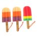 Baluue 3Pcs Ice Cream Shaped Bath Ball Body Sponge for Bathing Body for Shower Exfoliating