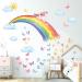 DECOWALL SG2-2309 Rainbow Unicorn Wall Decals - Nursery & Bedroom Decor Stickers - Buy Online on GoSupps.com