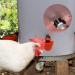 Red Automatic Plastic Chicken Drinker Cups 6pcs Poultry Drinke Used for Poultry Chicken Hen and Birds - Buy Online on GoSupps.com