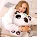 Mewaii 14 Soft Panda Mushroom Plush Pillow Squishy Toy - White Panda 14 Inch - Buy Online on GoSupps.com