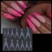 Niceneeded 60 Silicone Dual Nail Shape Stickers - Premium Nail Extension Gel Forms for Quick Dual Nail Structure - Buy Online on GoSupps.com