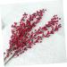 Zerodeko 7pcs Fake Red Berries Decorative Plants Plant Photography Props Flower Arrangements Home Plants Office Decoration Decor for Office Foam Fruit Plants Acacia Beans Long Branch - Buy Online on GoSupps.com