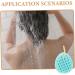 Bath Ball Bathroom Sponge for Shower Bath sponges for Shower foaming Shower Balls Bath Sponge Back Scrubber loofah Cleaning sponges Skin Scrubber Miss Cleaning Brush Cute Dacron - Buy Online on GoSupps.com