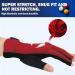 Animsword Billiard Gloves - Breathable & Comfortable Left/Right Hand L Red - GetaWay Solids for Billiards Convenient & Stylish - Buy Online on GoSupps.com