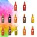 Cottage Delight Sauce Pick N Mix - Create Custom Sauce Combo with 11+ Flavours | Chinese Hoisin Fiery Caribbean Gourmet Burger Peppered Steack | Sauce Gift Set for Sauce Lovers - Pack of 6X 220ml