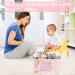 Large Pink Dots Baby Diaper Caddy Organizer - Nursery Storage Basket for Girl - Portable Tote Bag for Changing Table and Travel - Buy Online on GoSupps.com