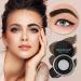 Anglicolor 3 Colors Eyebrow Pomade and Stencil Kit - 05 Dark Brown Set with Double-Ended Brush and Sponge Applicator - Buy Online on GoSupps.com