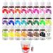 Food Coloring Liquid Set - Food-grade Liquid Baking Compound Colorant Practical Food Coloring Tasteless Edible Food Dye 25 Colors Vibrant Icing Colors for Cream Cake Decoration 10ml - Buy Online on GoSupps.com