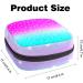 Buy Large Pink & Blue Storage Bags for Women's Bandages Menstrual Cups Panty Liners & Tampons - Glittering Multicolored Designs | International Shipping - Buy Online on GoSupps.com