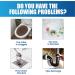 Clogged Sink Drain Cleaner - Pipe Cleaners Bulk Natural Plant Extracts Pipe Unclogging Powder Deodorizing Powder for Toilet and Home - Buy Online on GoSupps.com
